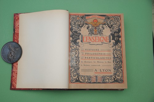 Lyon publicité enseigne J. Grand-Carteret l'Enseigne .... 1902 gravures couleurs - Picture 2 of 11