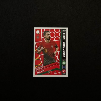 BERNANRDO SILVA-PORTUGAL-TOPPS-MATCH ATTAX-LIDL-UEFA EURO-GERMANY 2024-N.27-NEW