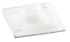 Thomas & Betts TC347X, Cable Tie Mounting Base, 2/4Way 1.1X1.1In Blk Nyl, 1000PC