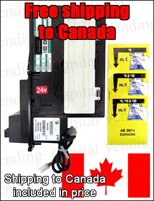 MEI – MARS VN2612 Canadian version MDB bill validator bill