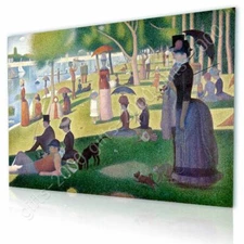Sunday Afternoon by Georges Seurat | Canvas (Rolled) | Wall art giclee artwork