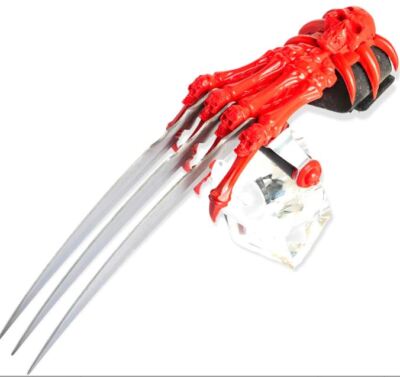 Wolverine Style Skull Claw Knife Dagger w/Handle FIXED 3 Blades - 5 Colors Avail