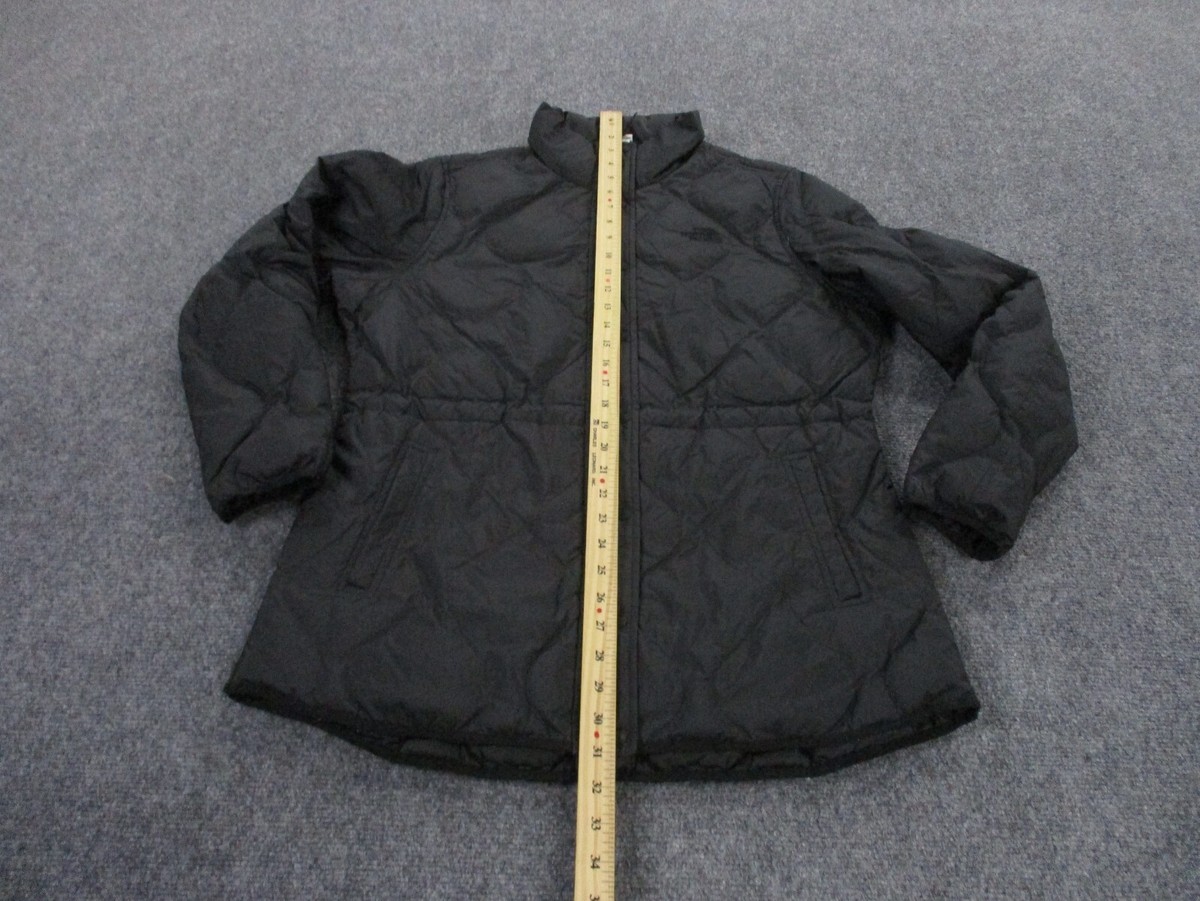 The North Face Jacket Adult L Black Down Puffer Quilted