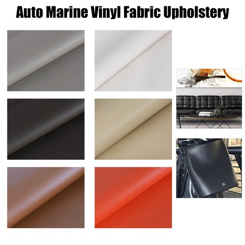 Car Boat Faux Leather Fabric by the yard Replacement, Marine Vinyl Upholstery