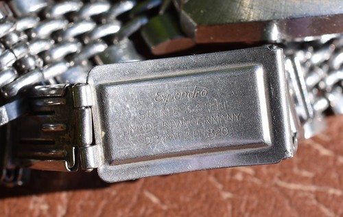 Seltene Vintage AQUA LUNG U.S Taucher Quarz Uhr Edelstahl Original Band - Bild 8 von 12