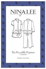 Nina Lee Schnittmuster Piccadilly Pyjama Dame...