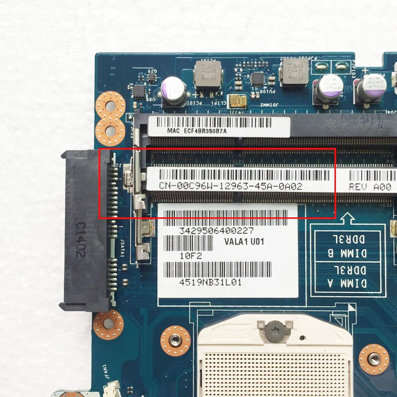 For Dell Latitude E6540 Intel Motherboard LA-9412P CN-00C96W 00C96W 0C96W Tested - Image 2 of 4