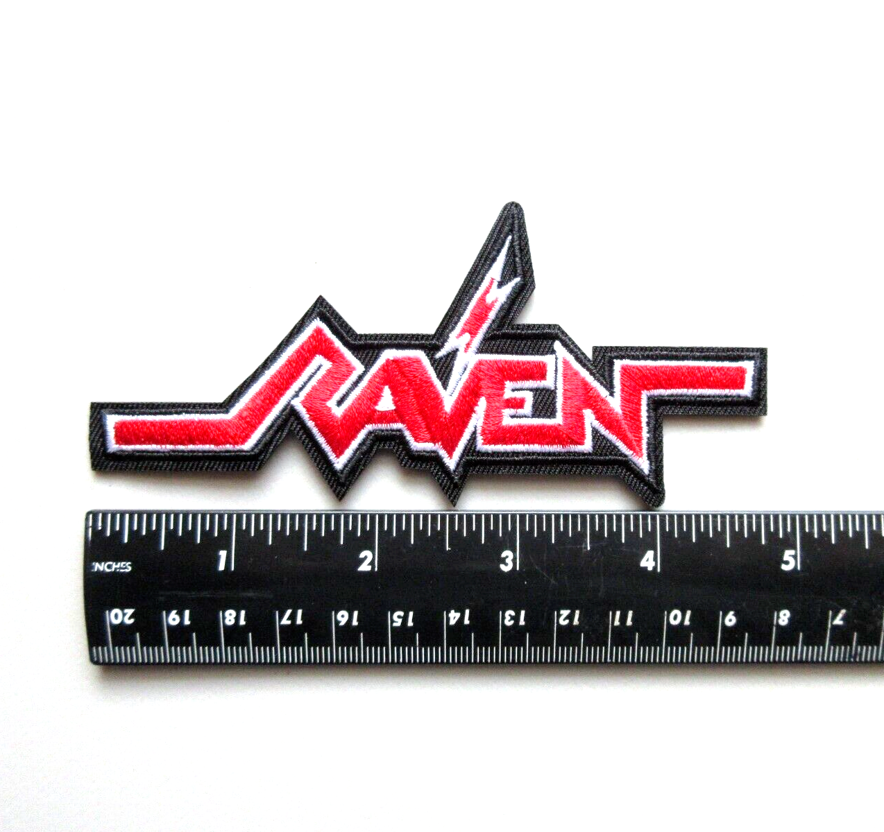 🔥RAVEN HEAVY METAL BAND MUSIC BATTLE VEST JACKET HAT EMBROIDERED IRON ON PATCH