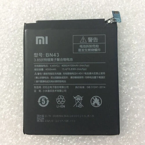 Baterías para Teléfonos Celulares Xiaomi para Xiaomi Xiaomi Redmi Note 4X