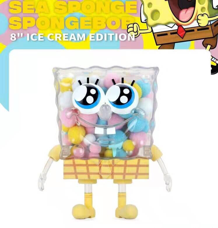 NEW SEALED KIDROBOT SPONGEBOB SQUAREPANTS ICE CREAM LTD