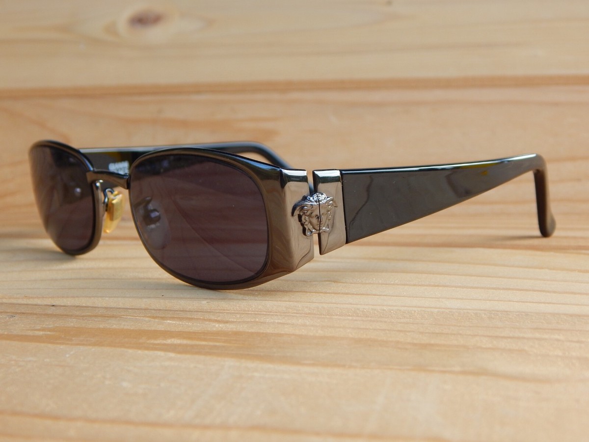 Gianni Versace gun Metal Men's Sunglasses MOD. X31 COL.89M Medusa