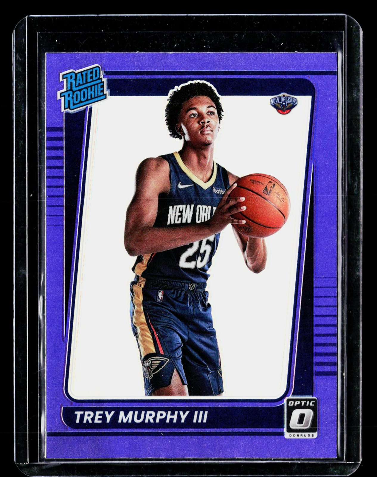 2021-22 Donruss Optic Purple Trey Murphy III #178 RC New Orleans Pelicans