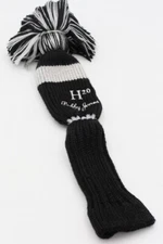 NEW Bobby Jones H20 Black Pom Pom Hybrid Headcover Golf Club Head Cover