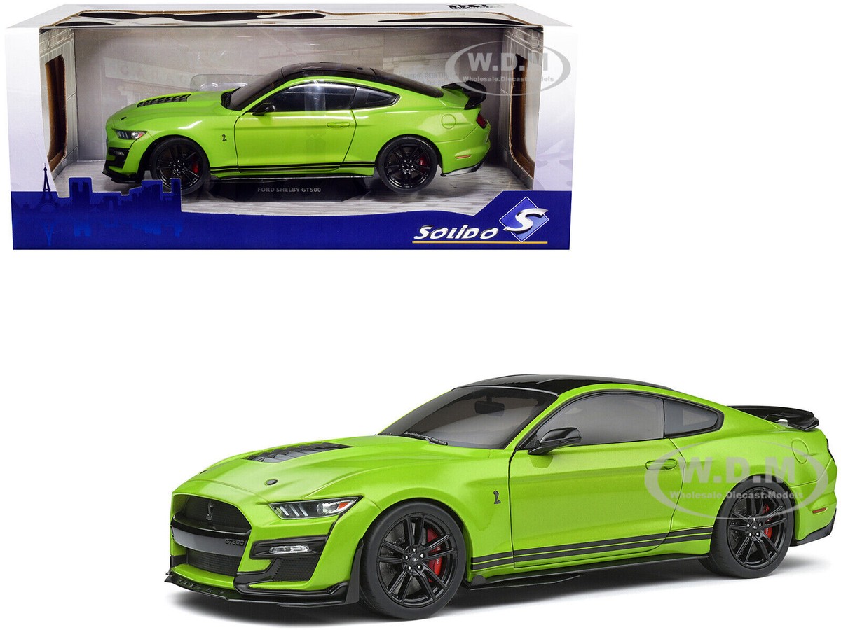 2020 FORD MUSTANG SHELBY GT500 GREEN MET. 1/18 DIECAST MODEL CAR