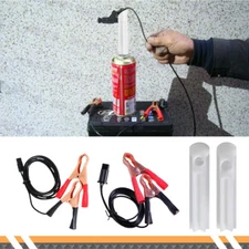 Fuel Injector Flush Cleaner Adapter Cleaning Tool DIY Kit Set Fit Car Motorcycle