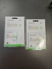 Memorex Mini DVD-RW 3 Pack 2X 1.4GB 30 min Single Sided Camcorder 2 Packs 