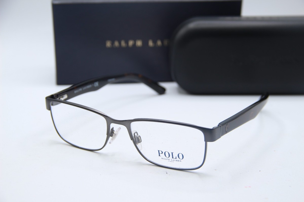 Polo Ralph Lauren Ph 1118 9157 Brushed Dark Gunmetal Eyeglasses 54-17-140 Polo Ralph Lauren PH1157 Eyeglasses | LensCrafters main image 4