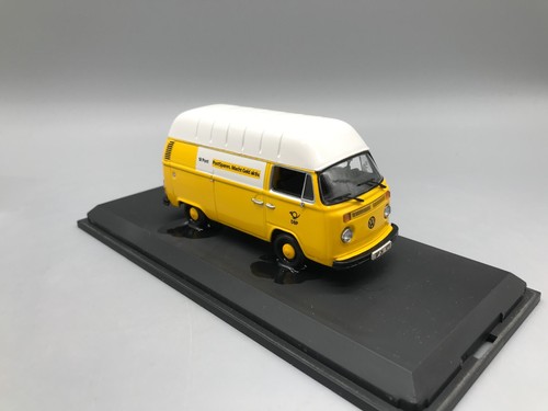 Modellini auto 1:43 Schuco VW T2 autobus PostRisparsen Deutsche Bundespost vetrina - Foto 4 di 8