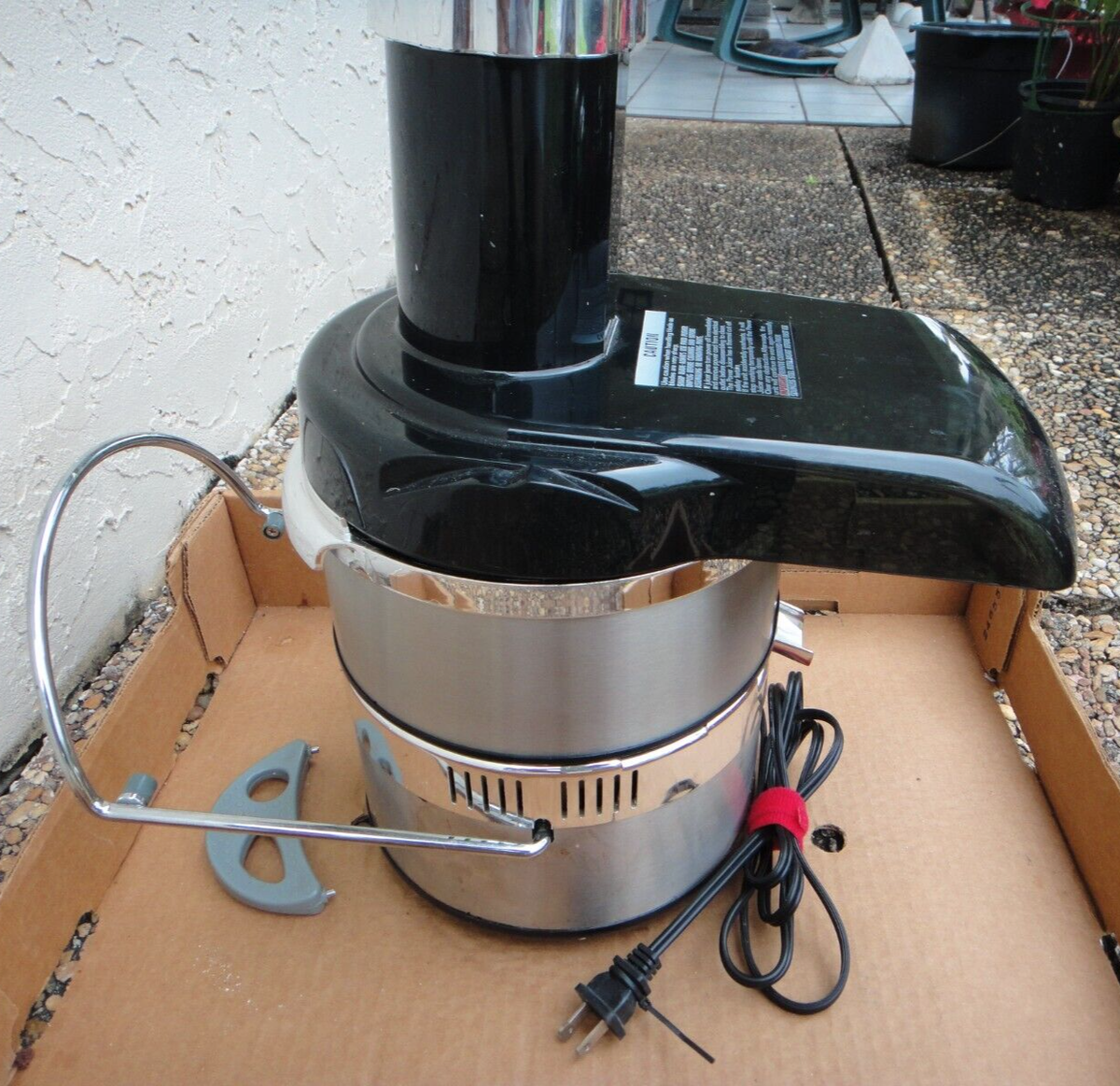 Jack LaLanne's Power Juicer MT-1000 Watt Stainless Steel Juice  Machine/Extractor