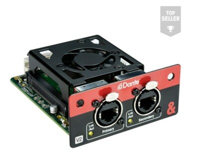 Allen & Heath SQ Dante Module for SQ Mixers and AHM-64 Audio Processor