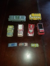 Vintage Mix Lot 9 Assorted Tootsie Cars