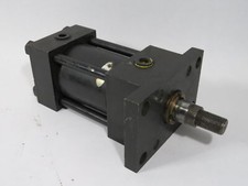 Parker J2HLU13A Hydraulic Cylinder 2.5" Bore 2" Stroke 2500 psi USED