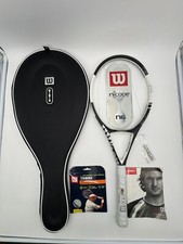 Wilson nCode N6 - New Old Stock - Tennis Racquet 4 3/8 Unstrung w/ Case Strings 