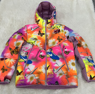 Nike StormFIT Windrunner Hooded PrimaLoft Puffer Coat Jacket DZ3048-499 Men Sz M