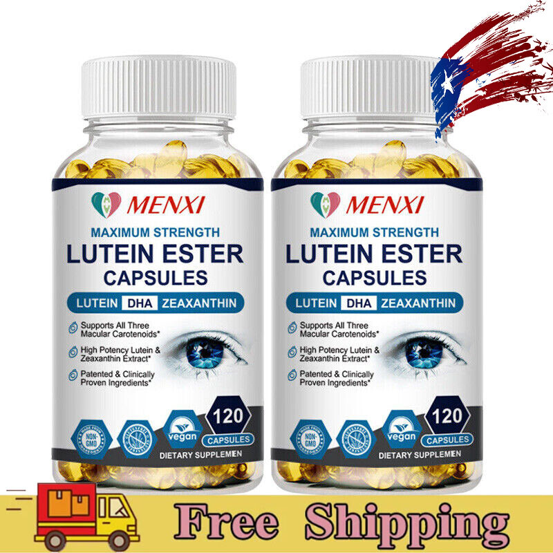 Eye Vitamins with Lutein and Zeaxanthin 240 Caps-Premium Eye Protection Formula
