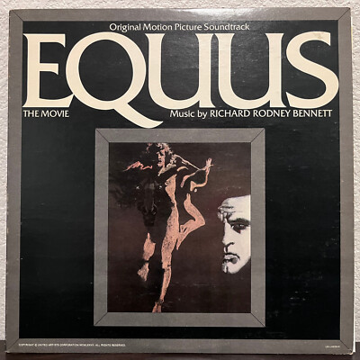 EQUUS Movie Soundtrack - Richard Rodney Bennett - 12'' Vinyl Record LP - EX
