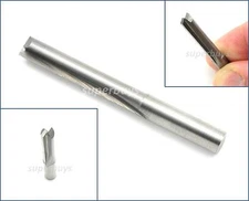 33mm Dual 2 Flute Blade Straight Router Bit CNC Machining 6mm Shank Rotary Tool