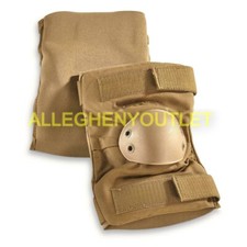 *NEW* USGI Military Tactical ELBOW PADS - Coyote Brown - Large *FREE SHIPPING!!!