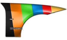 Parafango DESTRO per BMW Serie 3 E90 E91 anno 04-12 NUOVO verniciato zincato 430 OXFORDG