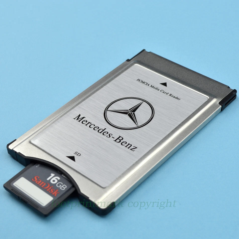 PCMCIA TO SD SDHC CARD Adapter fr Mercedes-Benz+SanDisk 16G 170MB/s' Card+Reader - Image 4 of 4