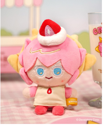 Set Di Biscotti Fragola Crepe – Cookie Run Kingdom – Nuovo, Personaggio Crepe Crash