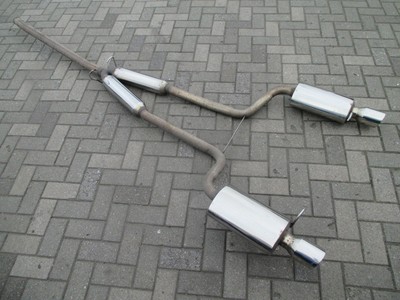 COBRA Sport EDELSTAHL Sportauspuffanlage AUDI A4 B6 8E 1.8T QUATTRO Sportauspuff