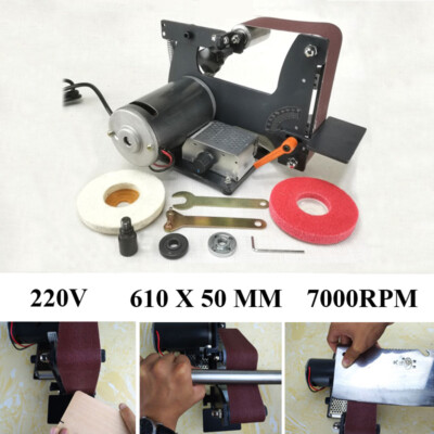 680W Grinder Electric Belt Sander DIY Polishing Grinding knife