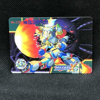 X VS Dr. Doppler Megaman X3 No.126 Card 1995 Bandai Japanese Japan F/S