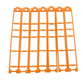 15 Micro Knex Orange Track Kit - K'nex Coaster Replacement Parts