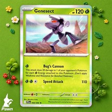Genesect 8/94 Phantasmal Flames Rare Pokemon TCG Card Game Art Mitsuhiro Arita