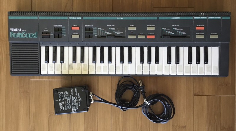 Yamaha PSS-160 Porta Sound Keyboard Tested and Working Condition