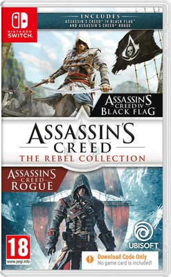 Nintendo Switch Assassins Creed Rebel Collection [Code In A (UK IMPORT) Game NEW