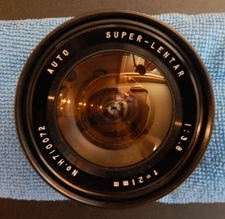 Super-Lentar 1:3.8 F= 21mm Auto Minolta Lens #H710072 Very Clean!!