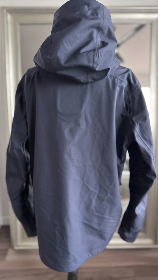 ALLTERRAIN BY DESCENTE STREAMLINE BOA SHELL GRAPHITE NAVY JACKET MENS SIZE L - Image 3 of 4