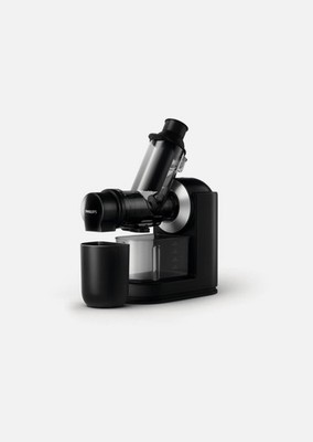 Philips Viva Collection Slow Juicer, 1,0 l, 150 W, Schwarz, Silber (HR1889/71)