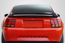 For 1999-2004 Mustang Carbon Creations S351 Look Rear Wing Spoiler - 1 Piece