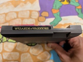 Wizards & Warriors, NES, Loose, Authentic! [5 Screw]