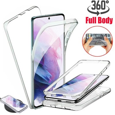 For Huawei P40 Lite E Case, Front & Back Full Body 360 Shockproof Phone Cover