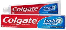 Colgate Cavity Protection Fluoride Toothpaste 8Ounce (226gram), 4 Pack 0.69 per gallon
