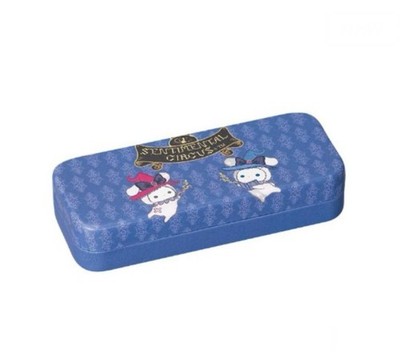 Sanrio Avail Sentimental Circus Brillenetui Blau Neu Sammlerstück Neu mit Eti...